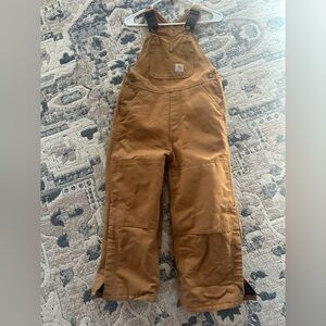 Carhartt Brown/Tan Workwear Jacket with Logo Tag